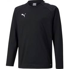 Schwarz Sweatshirts Puma Teamliga Training Sweat Jr Sweater - Puma Black-puma White