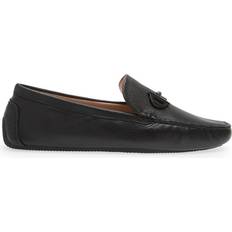 Forefoot Cushioning Low Shoes Cole Haan Tully Driver - Black Leather