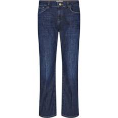 Mos Mosh Dam Byxor & Shorts Mos Mosh Cecilia Cover Jeans - Blue Denim