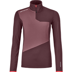 Fleece Light Zip Neck Woman - Winetasting