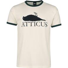 Atticus Brand logo ringer t-shirt T-Shirt natural