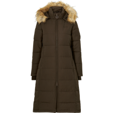 Svea Kläder Svea W. Long Slim Padded Parka Brownie Bit