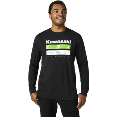 Fox Överdelar Fox Kawi Stripes LS Premium T-Shirt Svart