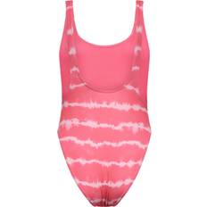 Superdry Damen Badeanzüge Superdry Damen Batik-Badeanzug Pink Größe: Pink