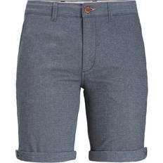 Elastan/Lycra/Spandex Shorts Jack & Jones Normal Passform Chinoshorts Blå