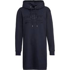 Gant L Dresses Gant Women Tonal Archive Shield Dress Blue