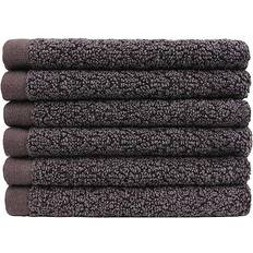 Diamond Jacquard Guest Towel Grey (33x33cm)