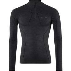 Falke Herre Overdele Falke WT Zip Shirt Regular Baselayer - Grå