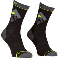 Ortovox Herre Tøj Ortovox Alpine Light Comp Mid Socks Merinosokker Herrer - Sort