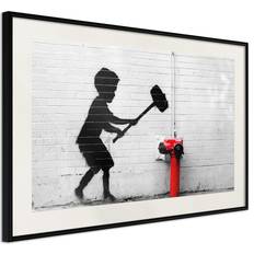 Artgeist Banksy: Hammer Boy Plakat