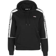 Fila Lätt Huva Tröja Dam - Svart/Vit