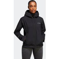 Adidas Femme Vêtements de pluie Adidas Veste Imperméable Femme Taille HM4054