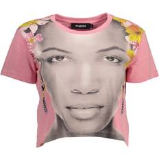 Desigual Överdelar Desigual T-shirt för damer, röd