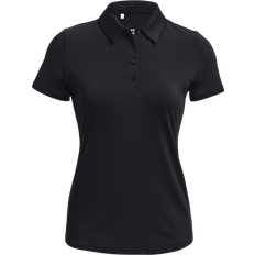 Under Armour Halbarm Polo schwarz