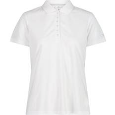 44 - Damen Poloshirts CMP Damen Pique-Poloshirt Weiß