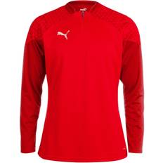 Fútbol Suéteres Puma Men's Team Cup Training 1/4 Zip Top - Red