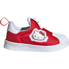 Adidas White First Steps Children's Shoes Adidas Hello Kitty Superstar Shoes TD - Vivid Red/Cloud White/Core Black