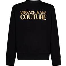 Maglioni Versace Jeans Couture Logo Sweatshirt - Black/Gold