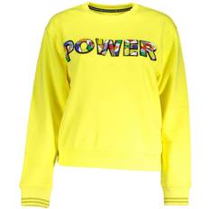Korta ärmar Tröjor Desigual Damtröja, Power 8035, tröja, gul, XS, GUL