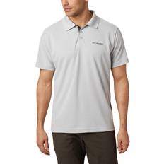 Columbia Men Polo Shirts Columbia Men's Utilizer Polo Shirt- Grey