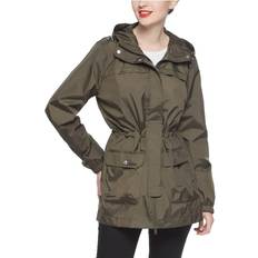 Jackets Rokka&rolla womens rain jacket lightweight military safari anorak trench coat