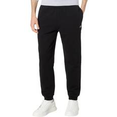 Lacoste L Pants & Shorts Lacoste Men's Tapered-Fit Fleece Trackpants Black Black