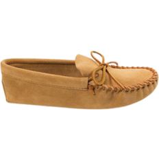 Leather Moccasins Minnetonka Softsole M - Beige Tan