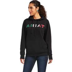 Ariat Women Sweaters Ariat Mexico Hoodie Black