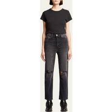 Slim Crewneck Tee - Washed Black