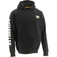 Caterpillar Men's Trademark Banner Hooded Sweatshirt - Black