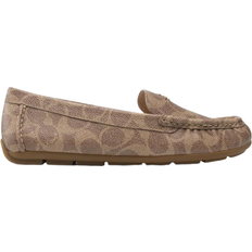 Femme - Marron Mocassins Coach Marley Driver - Tan