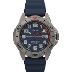 Timex Expedition North 42 mm Herrklocka Blått Tvådelat Silikonarmband TW2V40800