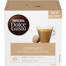 Cafés Nescafé Dolce Gusto Cortado Espresso Macchiato 100g 16pcs