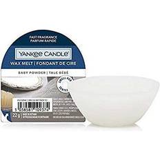 Hvite Wax melt Yankee Candle Baby Powder Wax melt