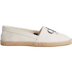 Cotton Espadrilles Calvin Klein Jeans Mono Seasonal - Ancient White