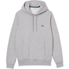 Lacoste Men's Organic Hoodie - Grey Chine