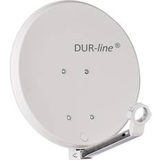 sat-antenne hellgrau spiegel, camping, balkon