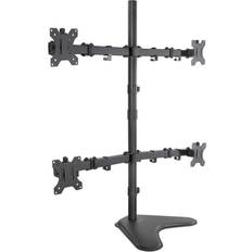 32 inch monitor stand Mount It quad monitor stand height adjustable