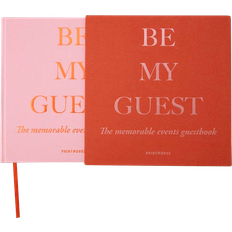 Livres d'or Printworks Be My Guest Rouille/Rose