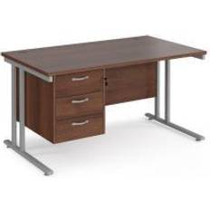 Dams Straight Cantilever Legs Maestro Writing Desk