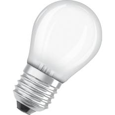 LEDVANCE Classic E27 Pear Filament Frosted 4W 470lm 827 Extra Warm White Replaces 40W