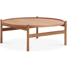 Purple Coffee Tables Brdr. Krüger HB Cherry Tree Wood Oiled Ø100 cm Coffee Table