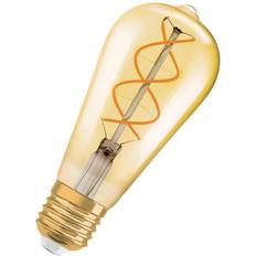 LEDVANCE Vintage 1906 E27 Pear Gold 4W 300lm 820 Extra Warm White Dimmable Replaces 25W