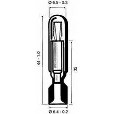 Telefonlampe 30V 0,05 A T6,8 7X44 mm