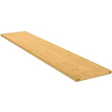 Bamboe Wandplanken vidaXL Wandschap 100 x 20 x 1.5 cm Bamboe