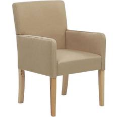 Beliani Chairs Beliani Fabric Kitchen Chair 2pcs