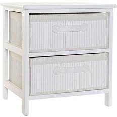 Drawers White Bamboo and Paulownia Wood 42 x 32 x 45 cm