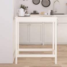 vidaXL massivt fyrretræ Barbord 50x110cm