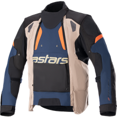 Accesorios de Motocicleta Alpinestars Chaqueta Halo Drystar Dark Blue/khaki/orange