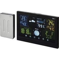 Wireless weather station with an alarm clock